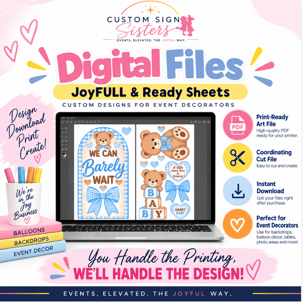(Digital File)-Barely Wait---- JoyFULL & Ready Sheets