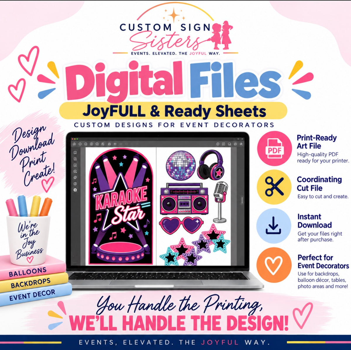 (Digital File)-Karaoke Star ---- JoyFULL & Ready Sheets