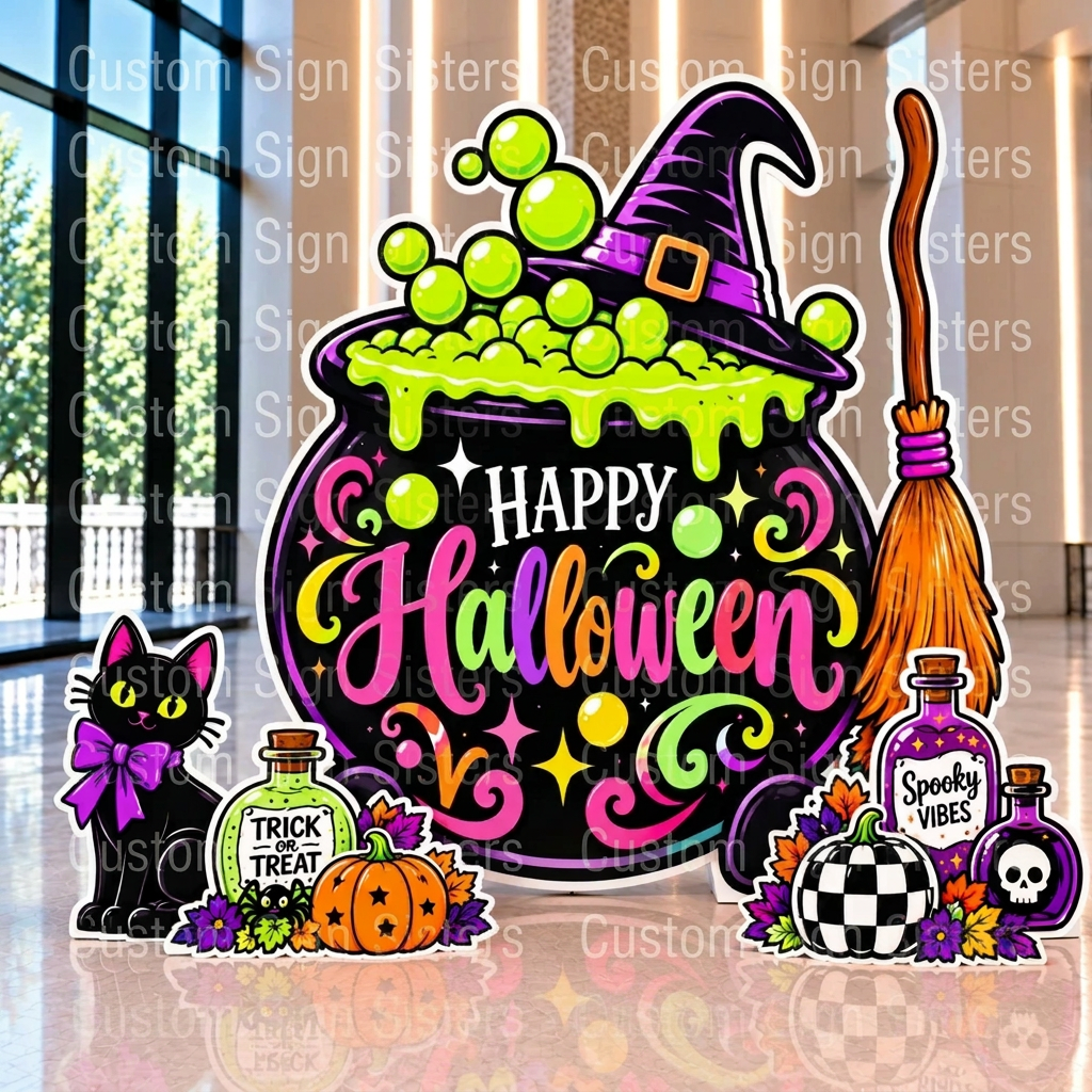 (Digital File)-Halloween Cauldron---- JoyFULL & Ready Sheets