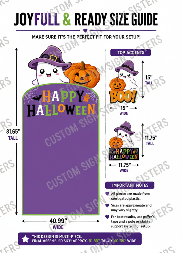 Happy Haunting----- JoyFULL & Ready Sheets
