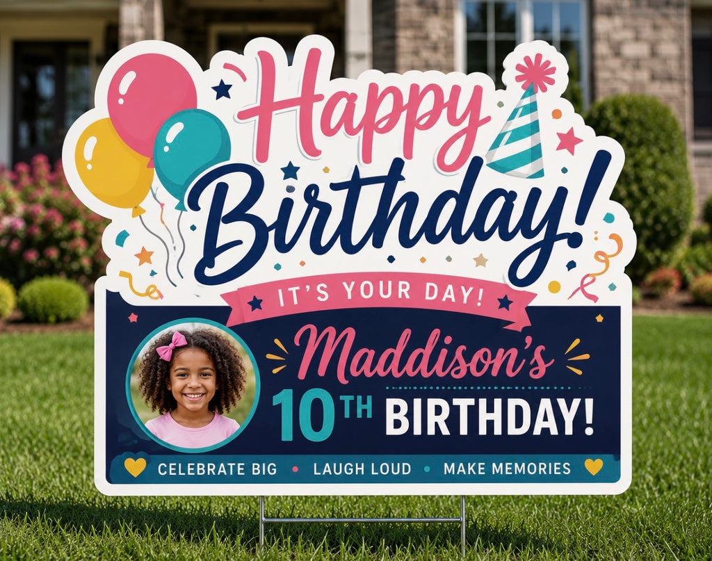 Custom Yard Signs (Set of 6)