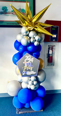 Burst Balloon Sign Tower