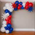 4th Of July Large Balloon Garland