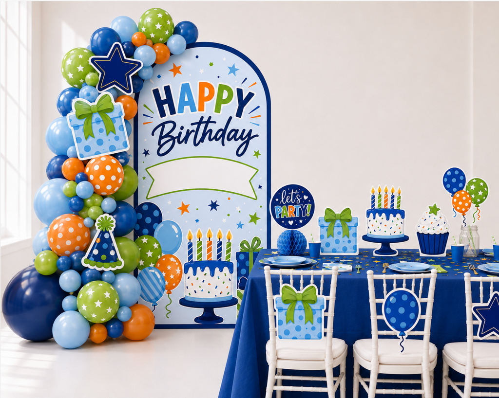 Boy Theme Birthday----  JoyFULL & Ready Sheet