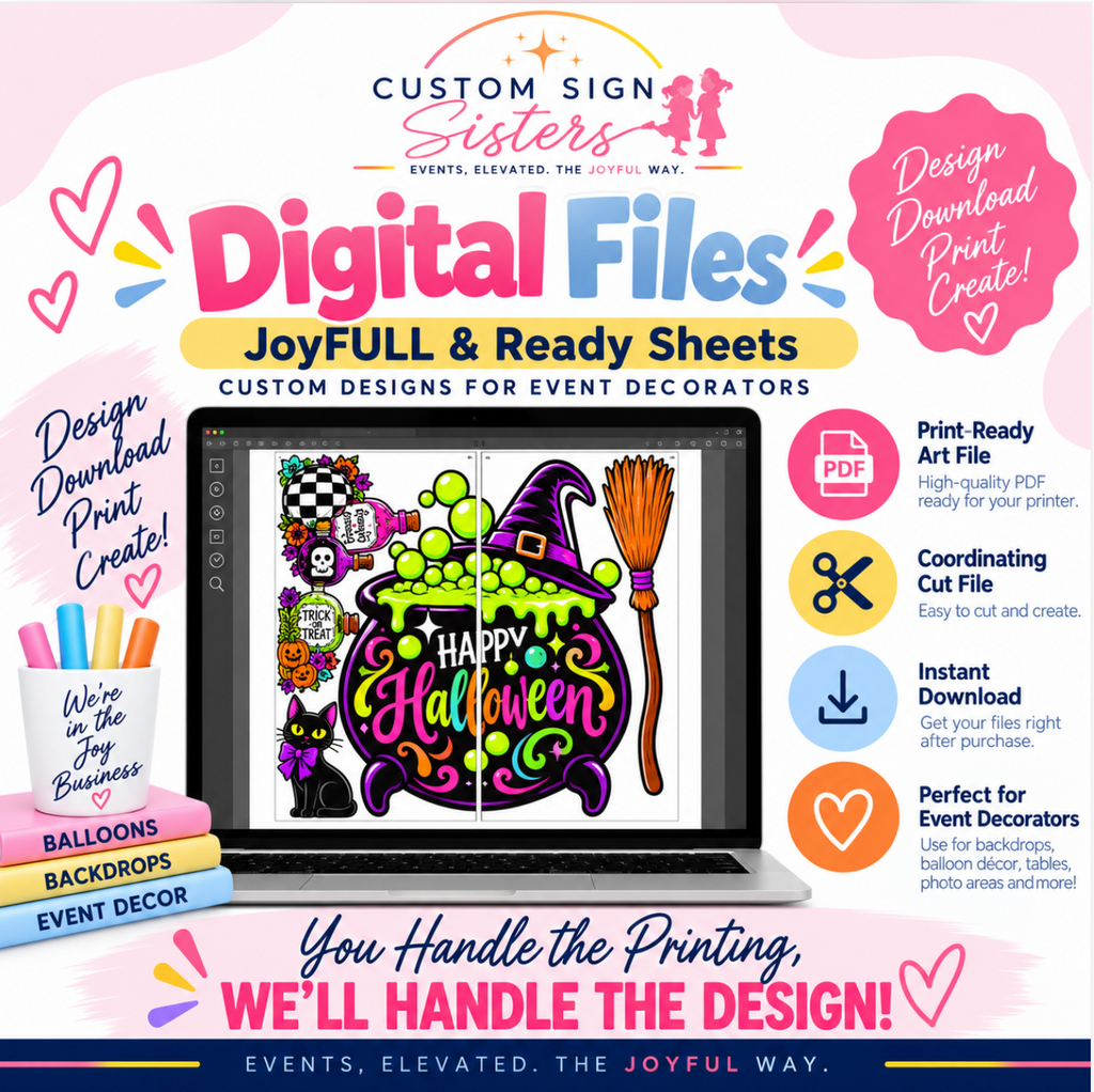 (Digital File)-Halloween Cauldron---- JoyFULL & Ready Sheets