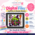 (Digital File)-Halloween Cauldron---- JoyFULL & Ready Sheets