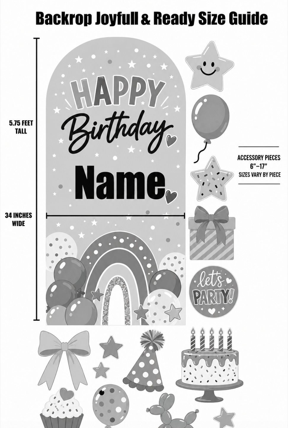 Lavender Birthday---- JoyFULL & Ready Sheet
