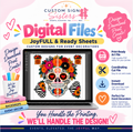 (Digital File)-Hallow Skeleton---- JoyFULL & Ready Sheets