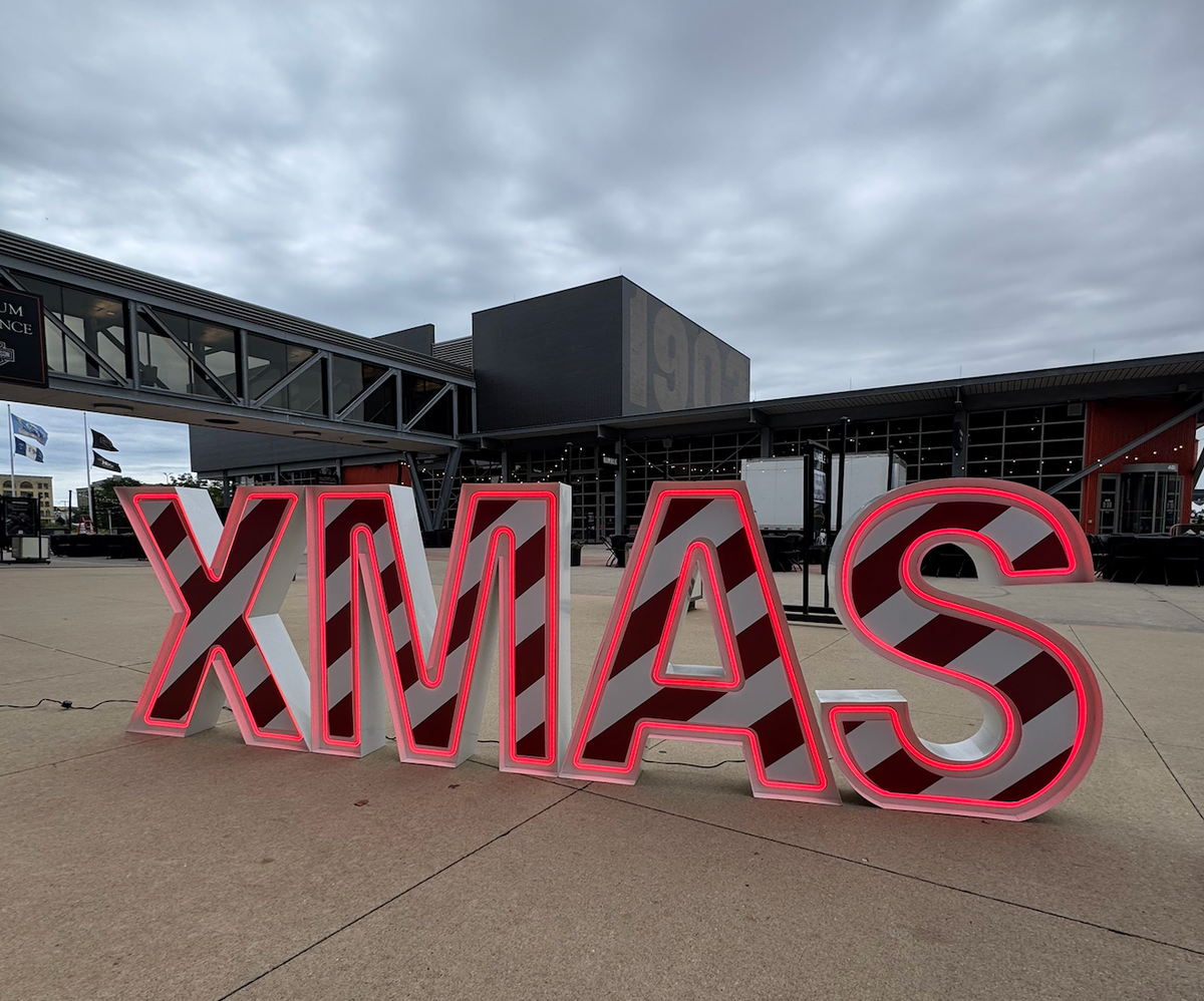 Xmas LED Jumbo Light Up Letter Inserts---- JoyFULL & Ready Sheets