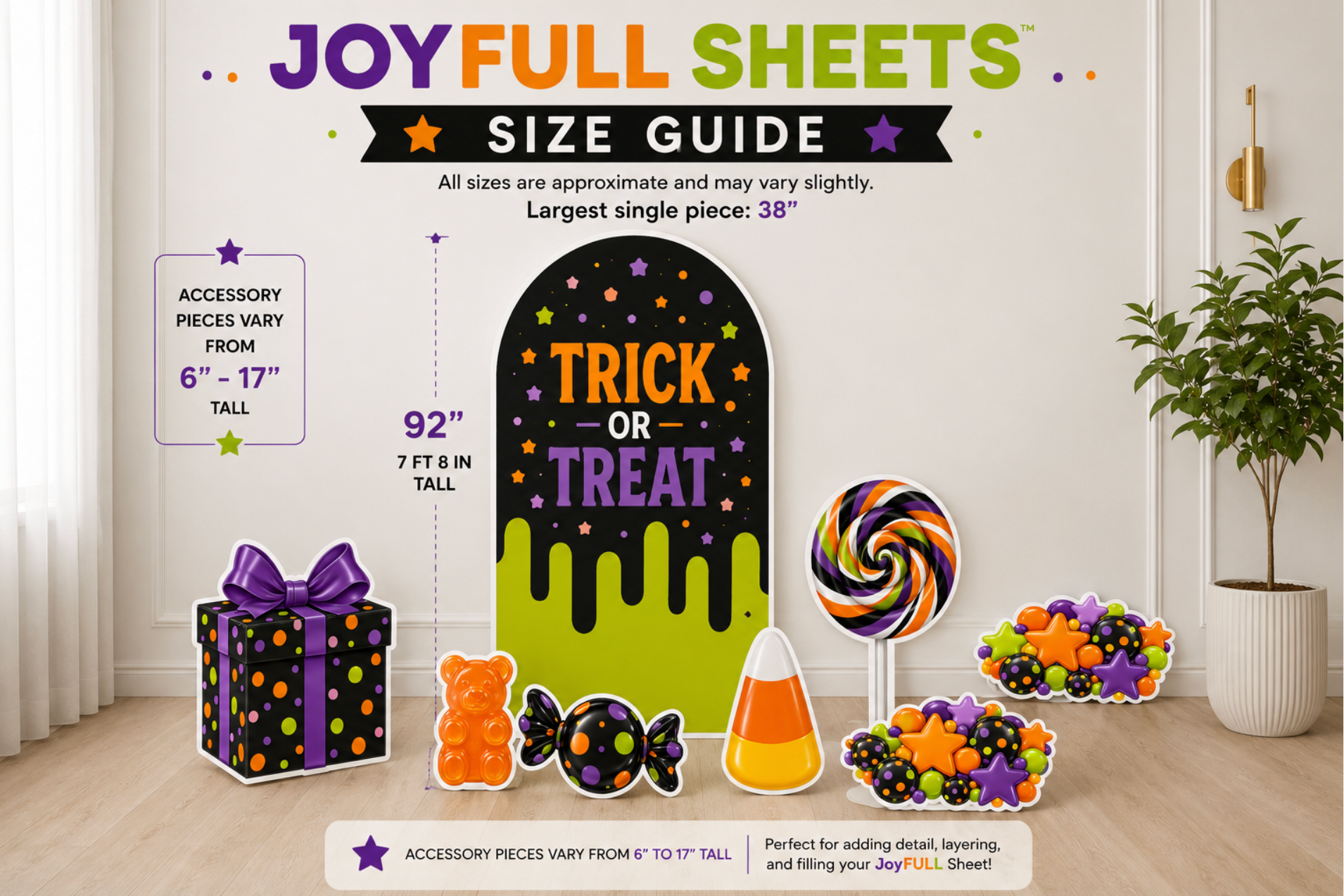 Trick Or Treat---- JoyFULL & Ready Sheets